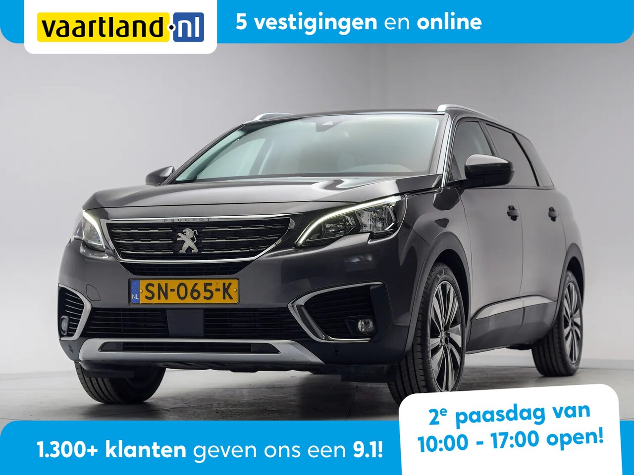 Peugeot 5008 - 1.2 PureTech Allure 7 pers. [ Navi Camera Trekhaak ] - AutoWereld.nl