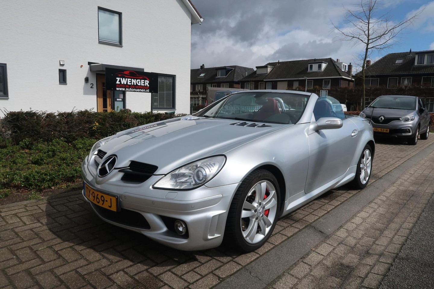 Mercedes-Benz SLK-klasse - 350 v6 AUT AMG|NAVIGATIE|XENON|PDC|AIRCO|LEDER|272PK - AutoWereld.nl