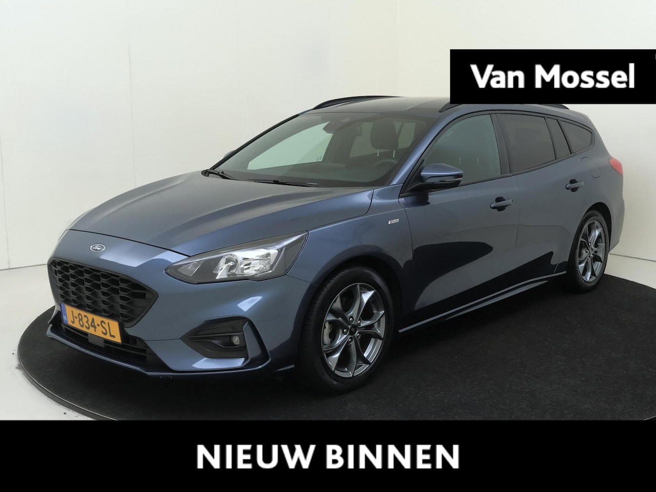 Ford Focus Wagon - 1.0 EcoBoost Hybrid ST Line Business | Lichtmetalen velgen - AutoWereld.nl