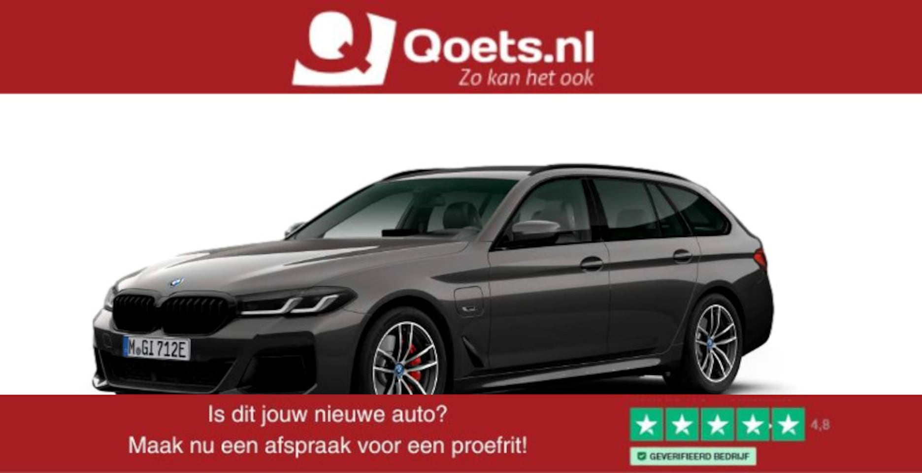 BMW 5-serie Touring - 530e M Sport - Active Cruise Control - Parking/Driving Assistant - Sportstoelen - Elektris - AutoWereld.nl