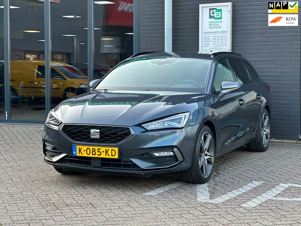 SEAT Leon Sportstourer - 1.5 TSI FR Launch Edition/1STE EIG/150 PK/CARPLAY/NL-AUTO NAP!! - AutoWereld.nl