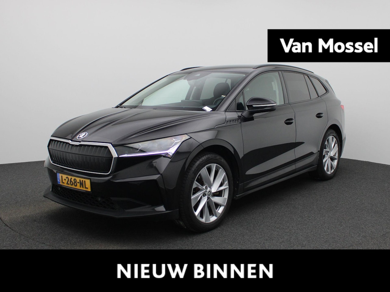 Skoda Enyaq iV - 60 First Edition | NAVIGATIE | MEMORY | CAMERA | LED | STOELVERWARMING - AutoWereld.nl