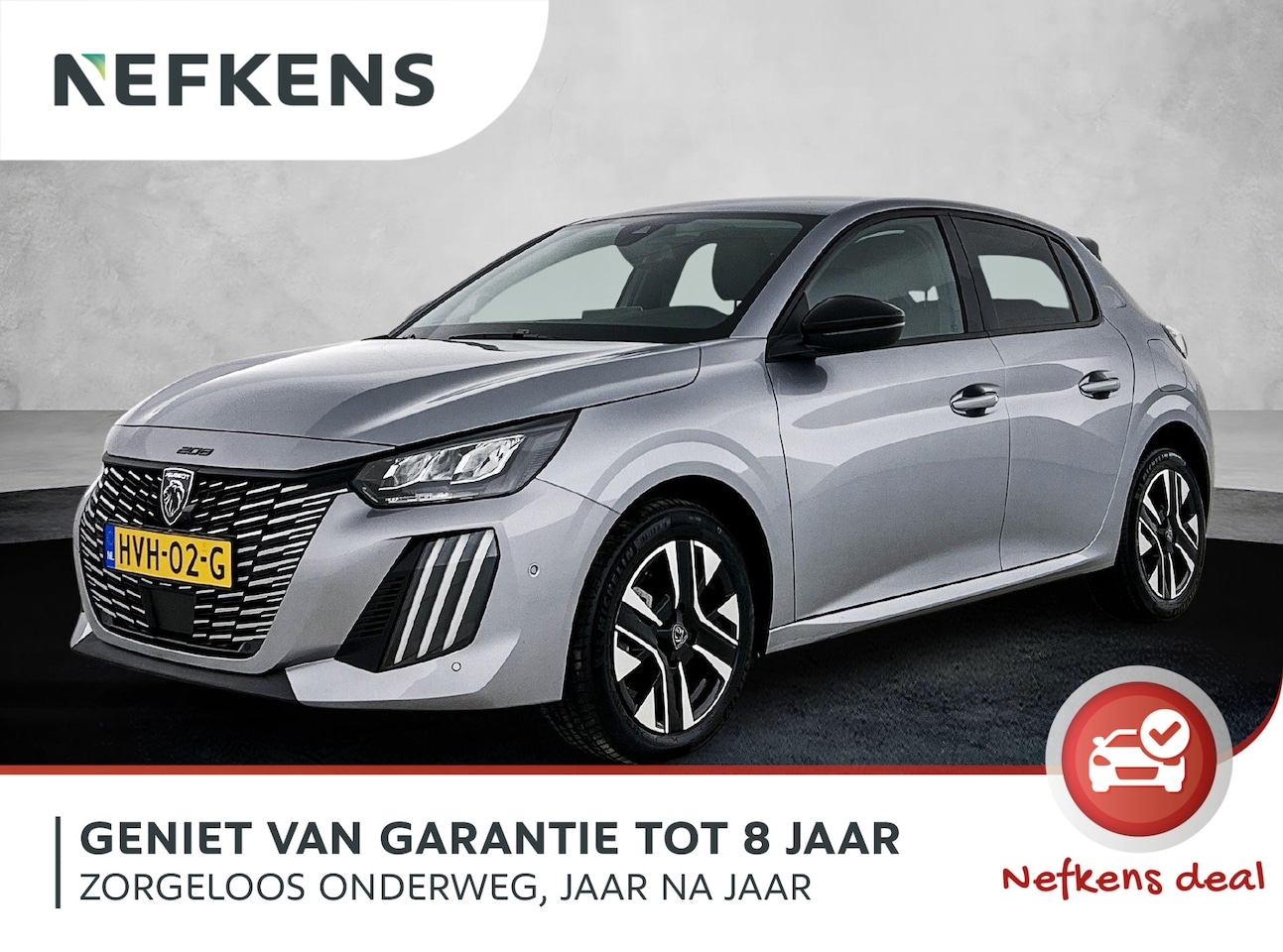 Peugeot 208 - 1.2 Hybrid Allure 110pk Automaat | 8 JAAR GARANTIE | Navigatie | Camera Voor + Achter | Cl - AutoWereld.nl