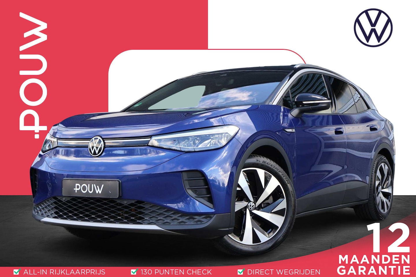 Volkswagen ID.4 - First 204pk Pro 77 kWh | SoH 90% | Stoel-/ Stuur-& Voorruitverwarming | Camera Achter - AutoWereld.nl