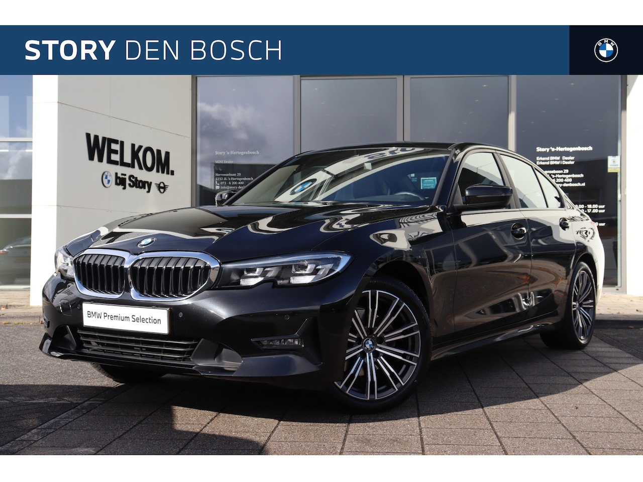 BMW 3-serie - 320i Executive Automaat / Cruise Control / Aut.airconditioning / PDC / 18 inch / Leder - AutoWereld.nl