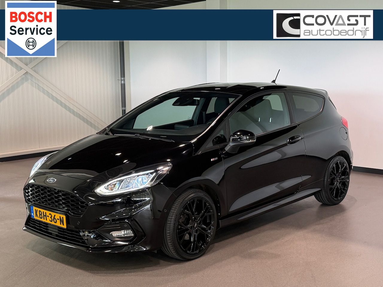 Ford Fiesta - 1.0 EcoBoost ST-Line Full-LED|Adapt.Cruise|Carplay|Winterpakket|Parkeerhulp - AutoWereld.nl