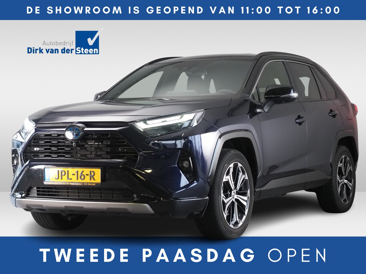 Toyota RAV4 - 2.5 Hybrid style Bi-tone | FACELIFT | JBL | Verwarmde Voorstoelen en Stuurwiel | Dodehoekd - AutoWereld.nl