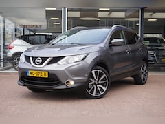 Nissan Qashqai - 1.2 Tekna | Airco | Navigatie | Panodak | LM velgen | Elek. pakket | Trekhaak | Inruil mog