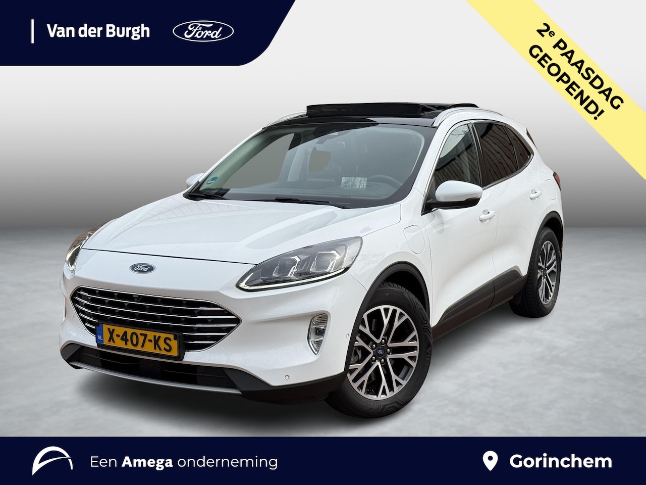 Ford Kuga - 2.5 PHEV Titanium X | Winter Pack | Panorama Dak | Elektrische Wegklapbare Trekhaak | Driv - AutoWereld.nl