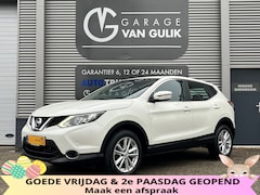 Nissan Qashqai - 1.2 116PK Navi, Clima, Cruise, Isofix, Camera, Bluetooth, LaneAssist, Stoelverwarming, Ele