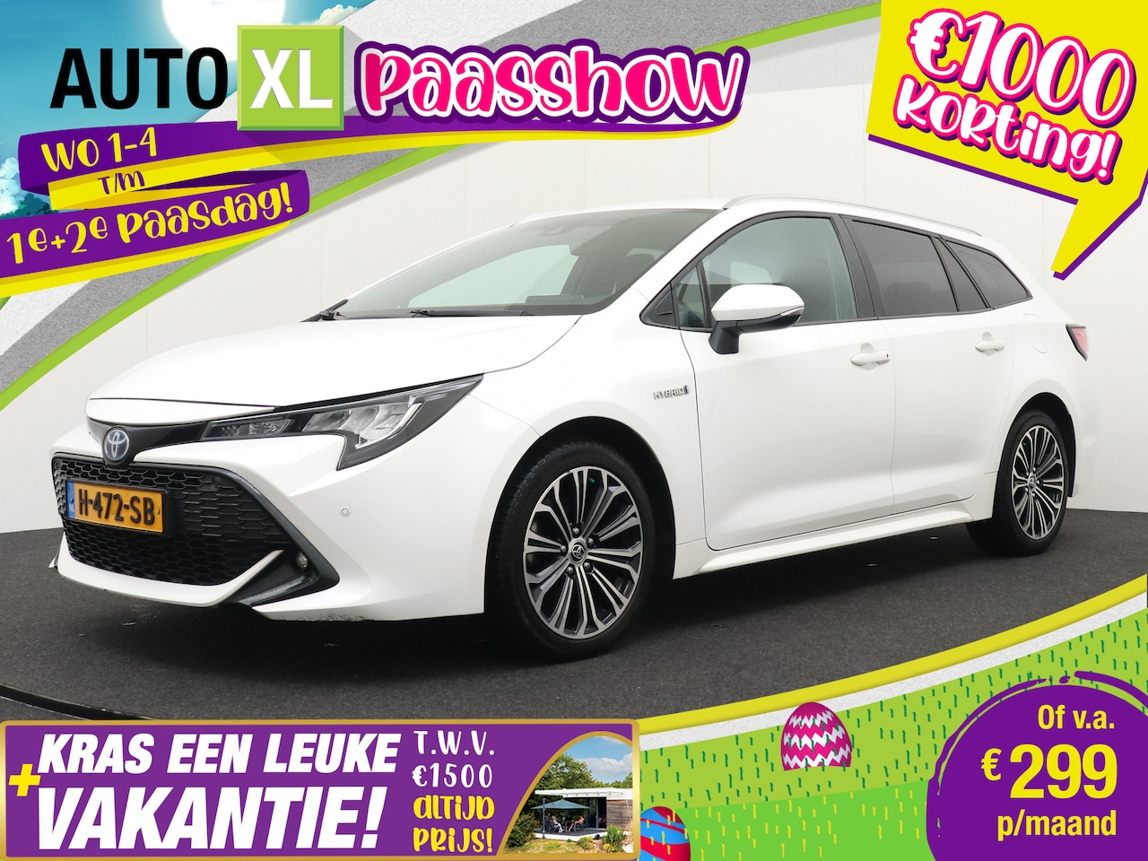 Toyota Corolla Touring Sports - 2.0 Hybrid Business+ Trekhaak Camera Adapt.Cruise - AutoWereld.nl