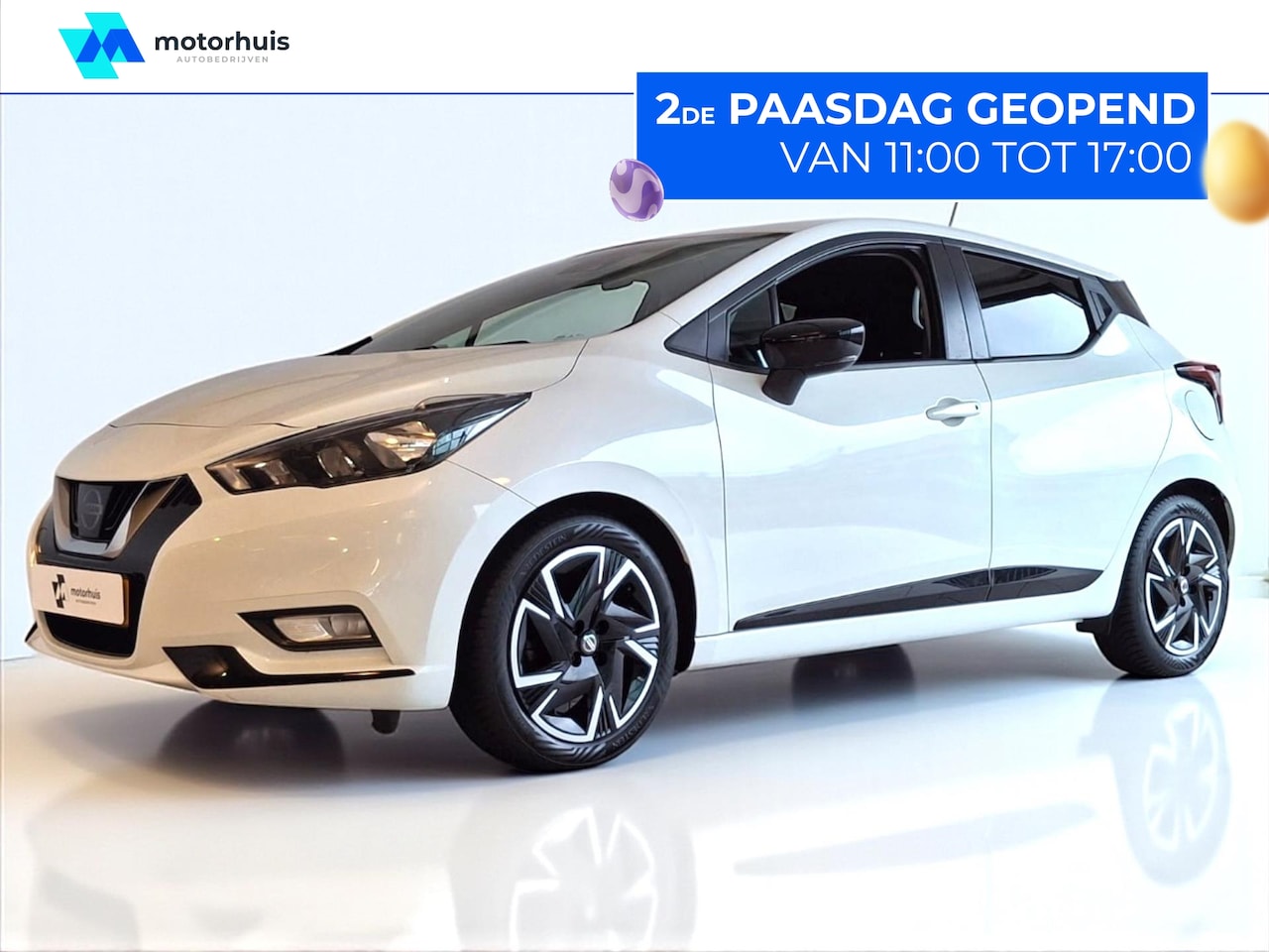 Nissan Micra - 1.0 IG-T 92pk N-Design BOSE NAVI PDC CARPLAY - AutoWereld.nl