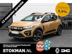 Dacia Sandero Stepway - 1.0 TCe 100 ECO-G Extreme | Camera achter | NAVI | sensoren voor | LM Velgen | ECC | Apple