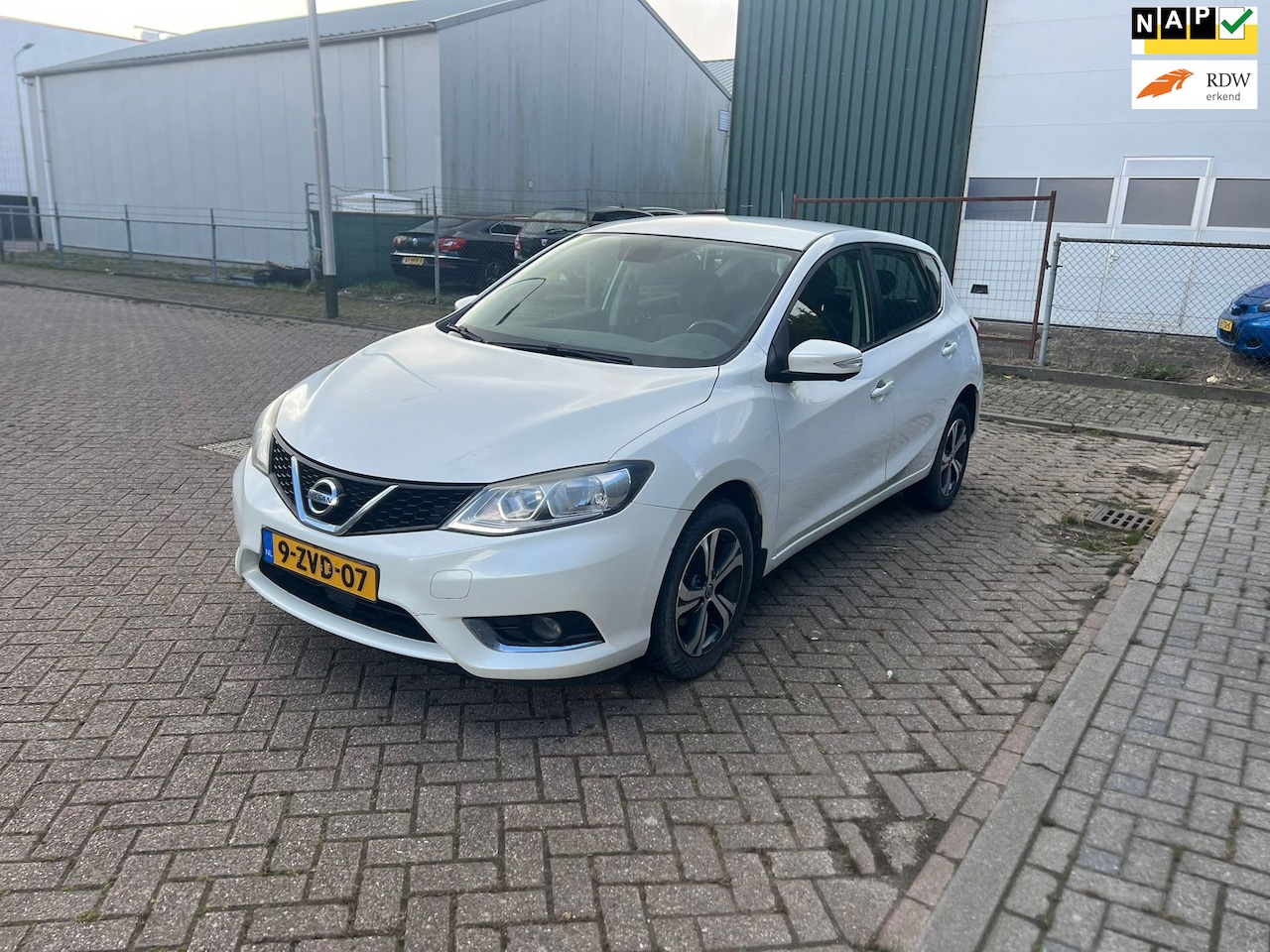 Nissan Pulsar - 1.2 DIG-T Acenta Airco Navi Achterij Camera Cruise Aux Trekhaak - AutoWereld.nl