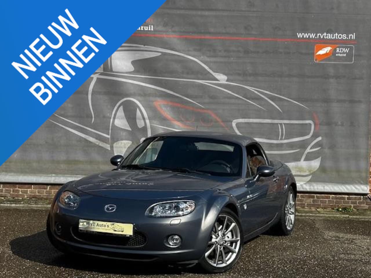 Mazda MX-5 - 1.8 Niseko Comp.gereviseerd,Hard-top,Leder,Bose,Garantie - AutoWereld.nl