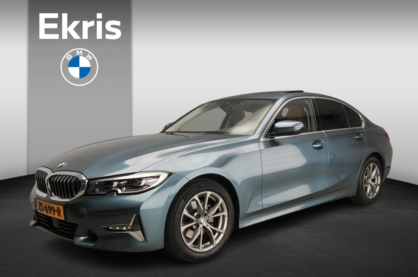 BMW 3-serie - Sedan 320i | LED | Leder | Navigatie | Active Cruise | Schuifdak | Sportstoelen | Elektr. - AutoWereld.nl