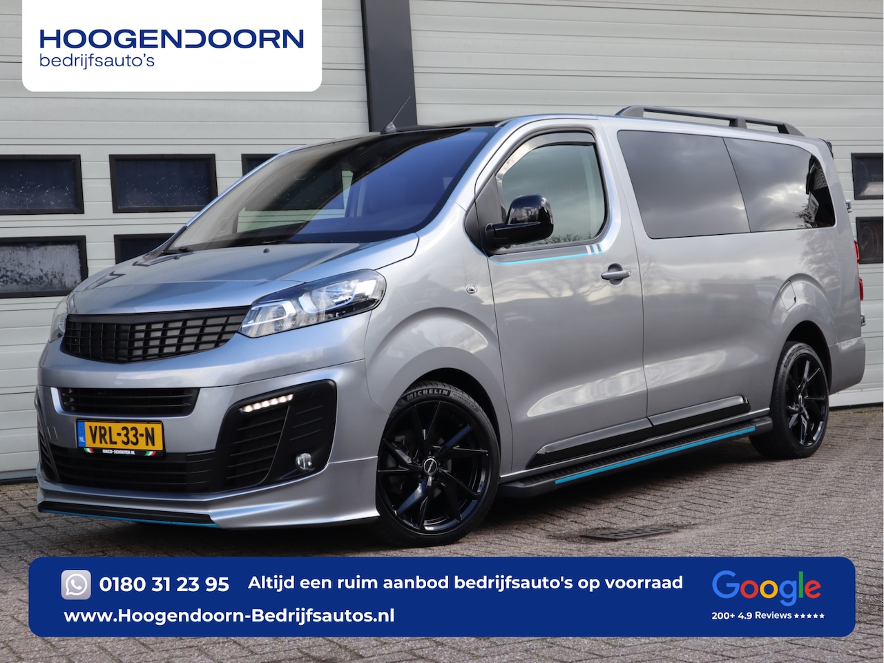 Opel Vivaro - 2.0 177pk Euro 6 Automaat DC 5 Pers. - Trekhaak - Apple - AutoWereld.nl