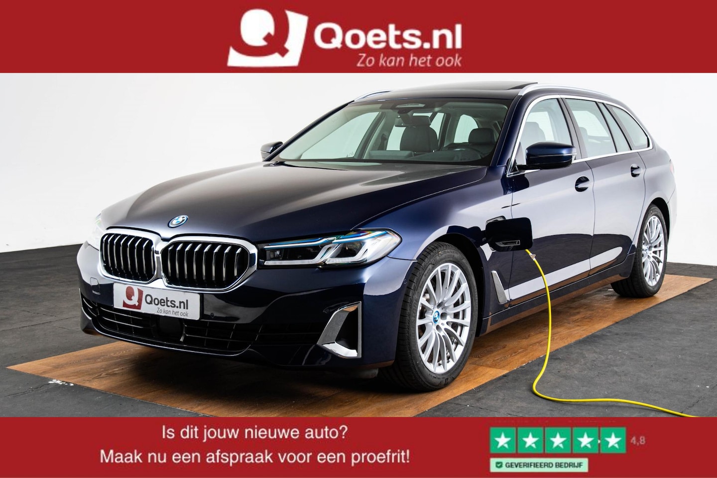 BMW 5-serie Touring - 530e xDrive Luxury Line - Panoramadak - Driving Assistant Professional - Soft-Close - BMW - AutoWereld.nl