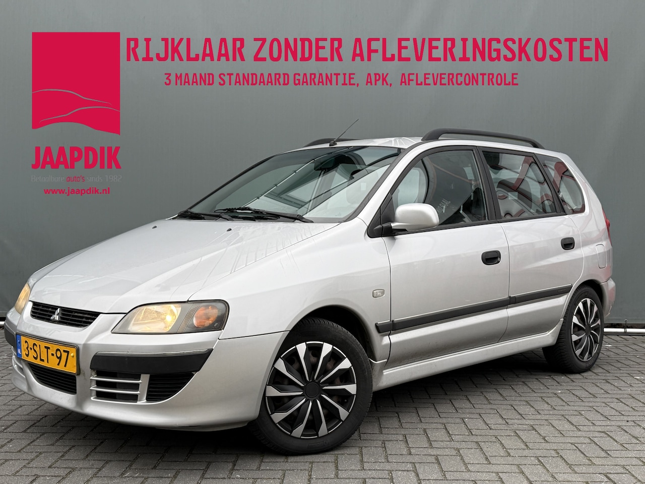 Mitsubishi Space Star - BWJ 2004 1.6 Invite Silver AUTOMAAT | UNIEKE KM STAND NIEUW BINNEN! - AutoWereld.nl