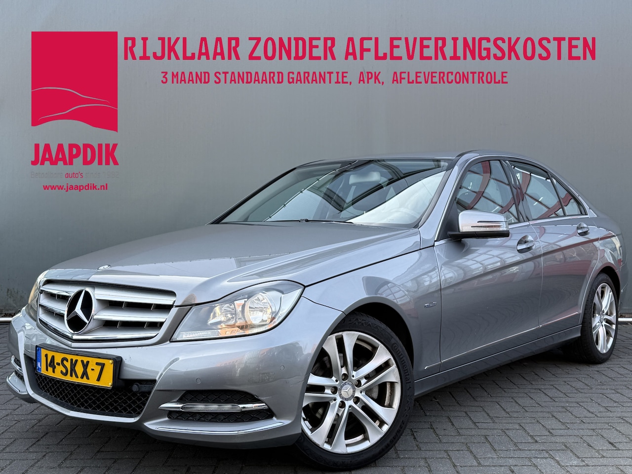 Mercedes-Benz C-klasse - BWJ 2011 180 Business Class 157 PK Avantgarde AUTOMAAT | TREKHAAK | HALF LEDER | NAVI | CL - AutoWereld.nl