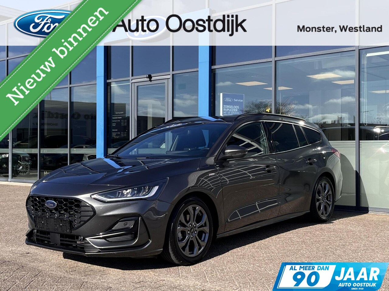 Ford Focus - 1.0 EcoBoost Hybrid ST Line 155PK Automaat Winterpack Adaptieve Cruise Navi Climate Carpla - AutoWereld.nl