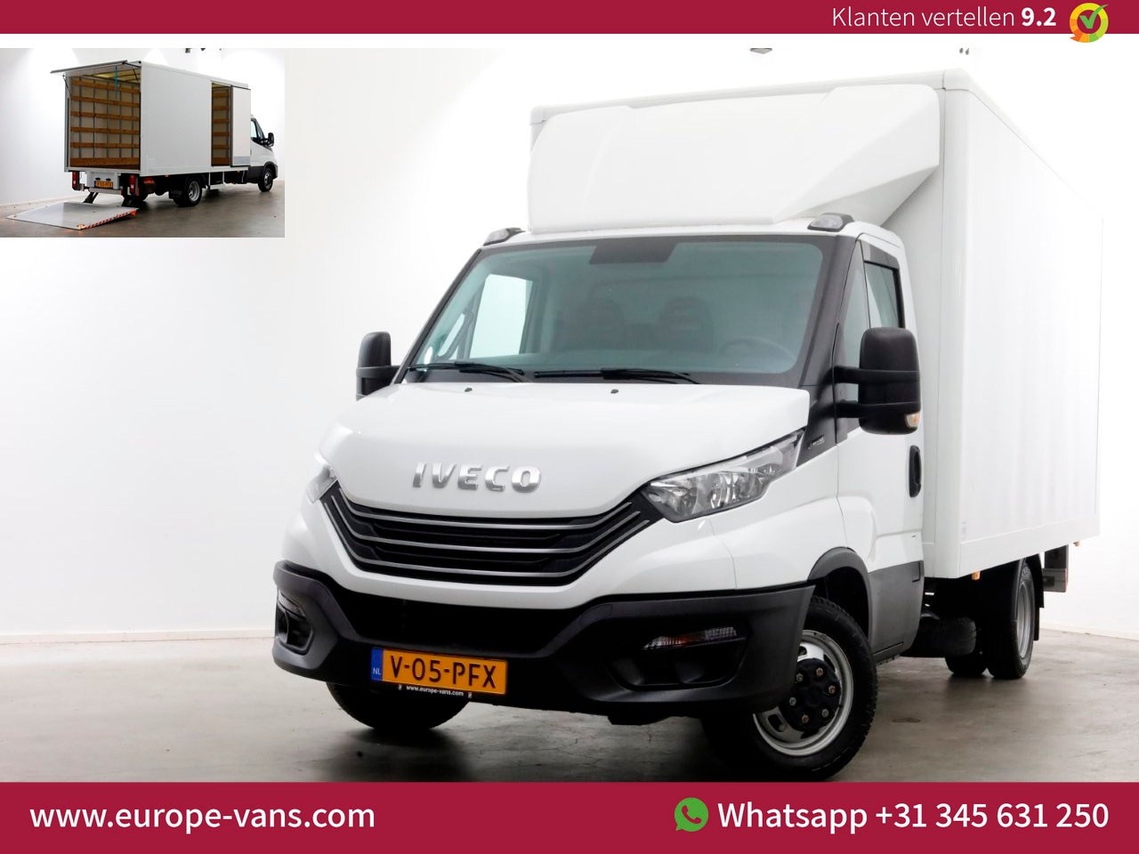 Iveco Daily - 35C14 136pk Bakwagen met laadklep en zijdeur 04-2024 - AutoWereld.nl