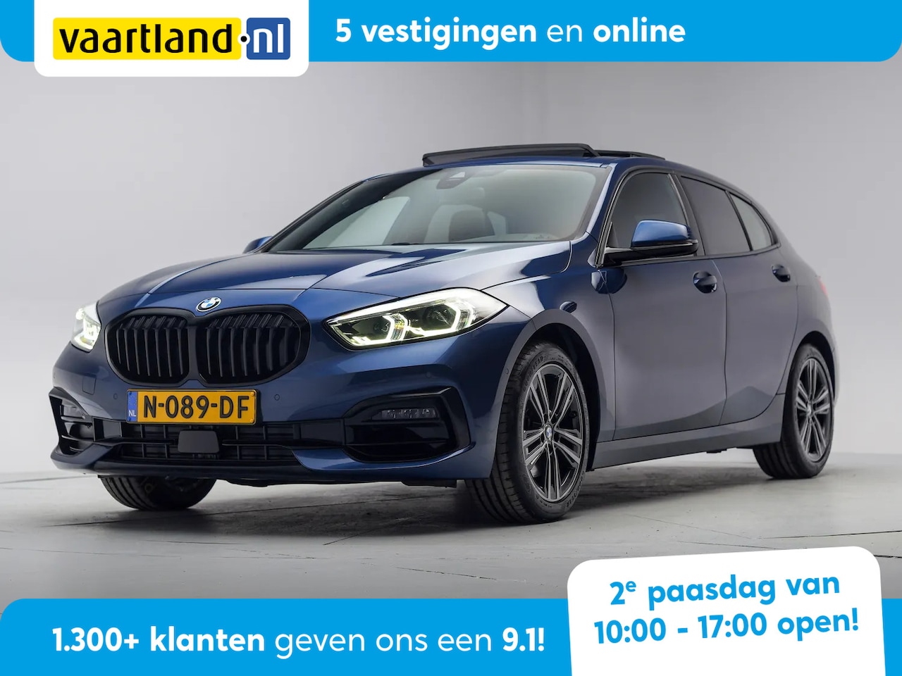 BMW 1-serie - 116i High Executive Aut. [ Panoramadak Camera Sportstoelen ] - AutoWereld.nl