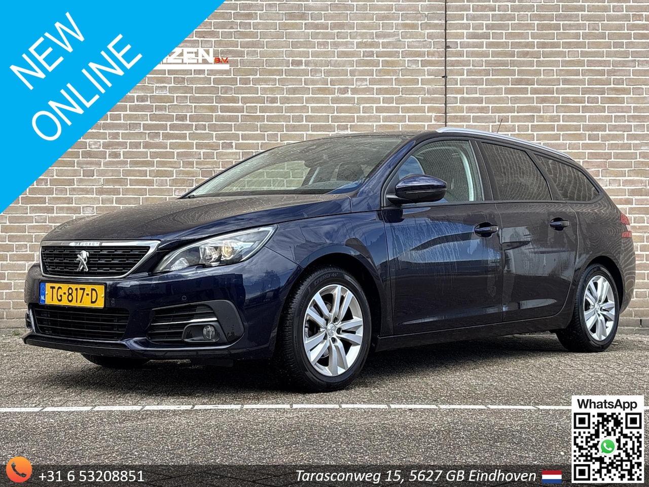 Peugeot 308 SW - 1.2 PureTech Blue Lease Executive | Pano | Cruise | Climate | Camera | Trekhaak | - AutoWereld.nl