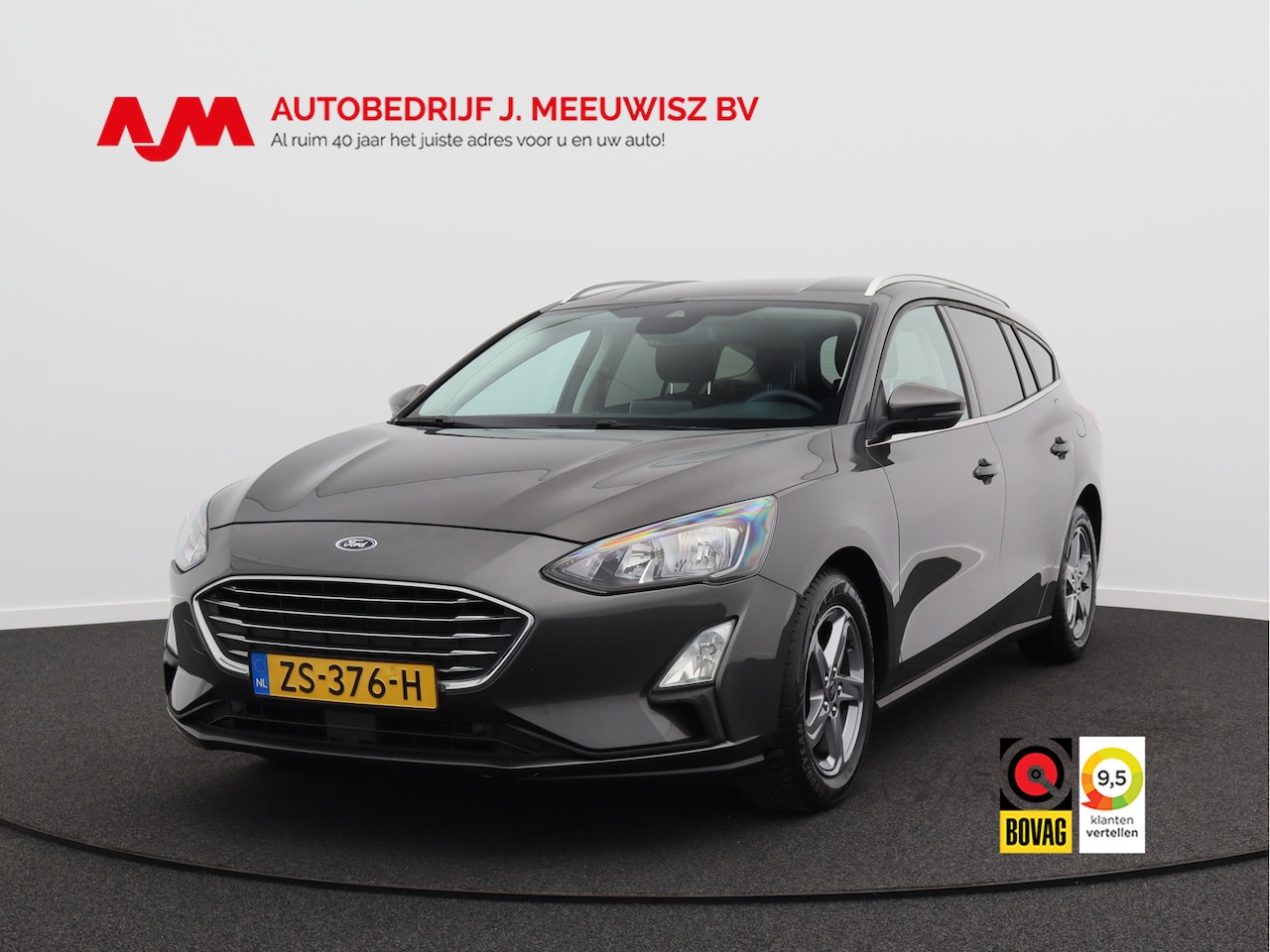 Ford Focus Wagon - 1.0 EcoBoost Titanium Business/ lage km/ zeer mooi! - AutoWereld.nl
