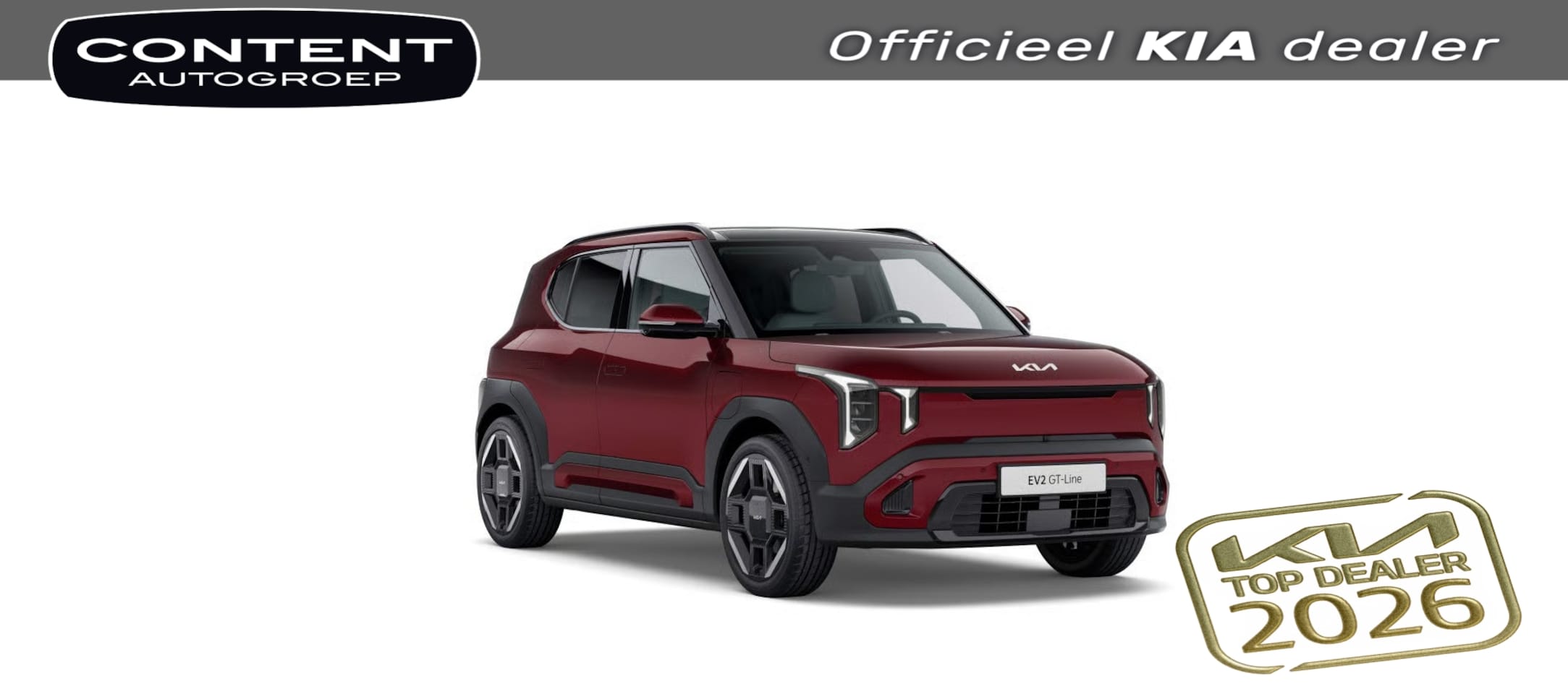 Kia EV2 - 61 kWh 135pk GT-Line | Nu Bestelbaar - AutoWereld.nl