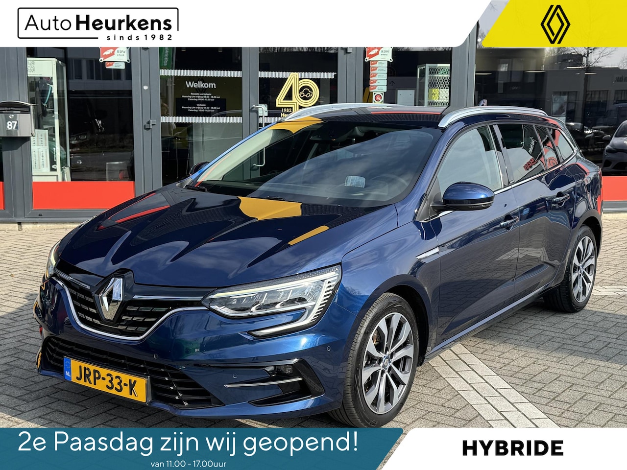 Renault Mégane Estate - Plug-In Hybrid 160 Intens | Pack Parking | Head-up Display | Verwarmbare voorstoelen | - AutoWereld.nl