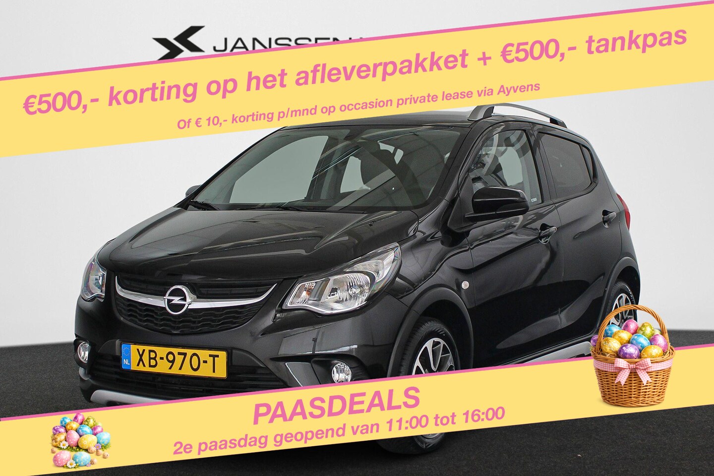 Opel Karl - 1.0 Rocks Online Edition | Carplay | Bluetooth | Parkeersensoren | - AutoWereld.nl