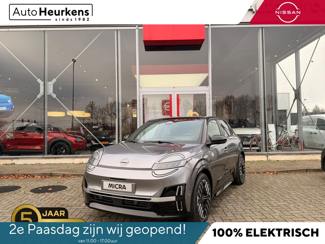 Nissan Micra - ADVANCE 40 kWh | TWO-TONE | NU IN DE SHOWROOM |  € 1.000,- VOORRAADKORTING | UIT VOORRAAD - AutoWereld.nl