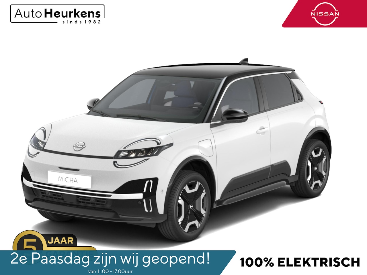 Nissan Micra - ADVANCE 52 kWh |  € 1.000,- VOORRAADKORTING | UIT VOORRAAD LEVERBAAR | - AutoWereld.nl