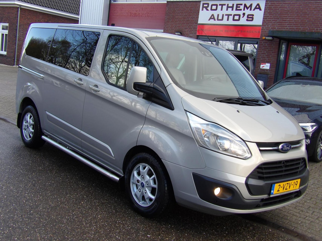 Ford Transit Custom - 2.2 TDCI 125PK LIMITED 2012 DUBCAB MARGE TOPSTAAT 2x SCHUIFDEUR VELE EXTRA'S - AutoWereld.nl