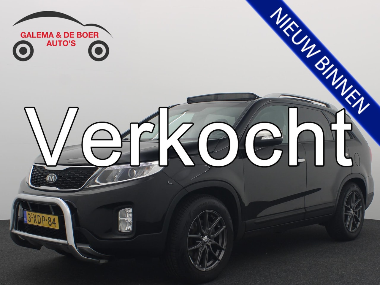 Kia Sorento - 2.4 GDi Plus Pack AUTOMAAT / PANORAMADAK / TREKHAAK / CAMERA / NAVI / STOELVERW / GOED OH! - AutoWereld.nl