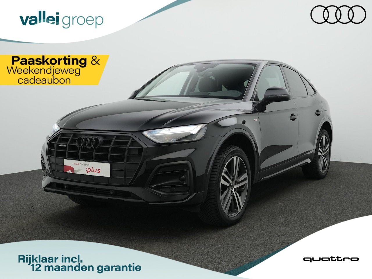 Audi Q5 Sportback - 50 TFSI e Quattro S-Line | Leder | Achteruitrijcamera | Lederen interieurdelen | Stoelverw - AutoWereld.nl