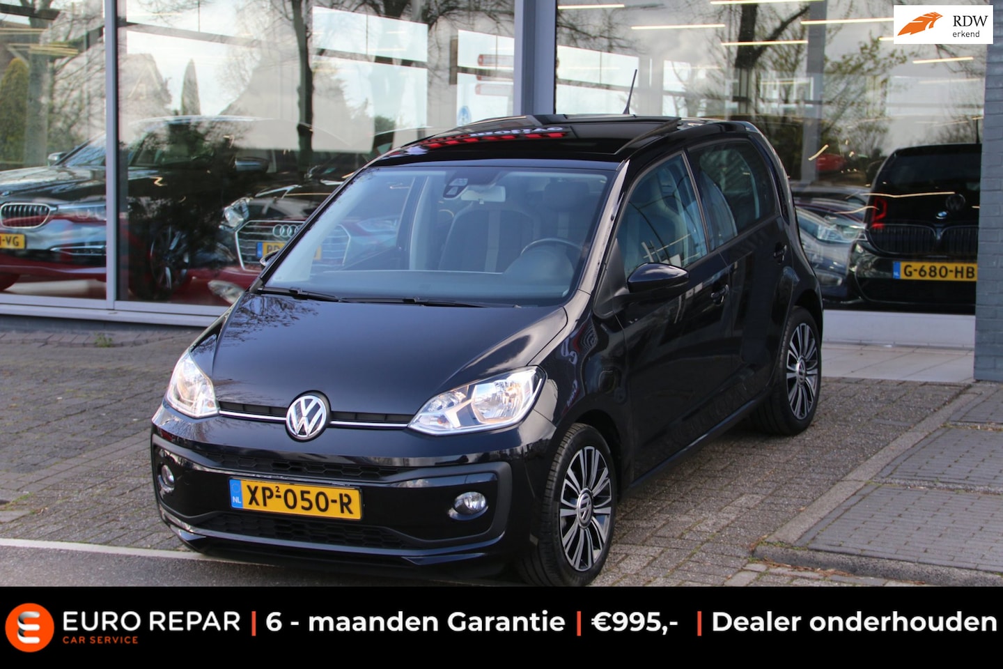 Volkswagen Up! - 1.0 BMT high up! PANO-DAK AUTOMAAT NL-AUTO NAP! - AutoWereld.nl