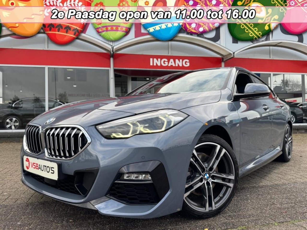 BMW 2-serie Gran Coupé - 218i M-SPORT AUT. HALF-LEER NAVI CAMERA CARPLAY TREKHAAK AIRCO LMV - AutoWereld.nl