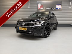 Volkswagen Tiguan - 1.4 TSI PHEV 245PK R-LINE/BLACK/360 CAM/LEER/EL A KLEP/TREKHAAK/ENZ