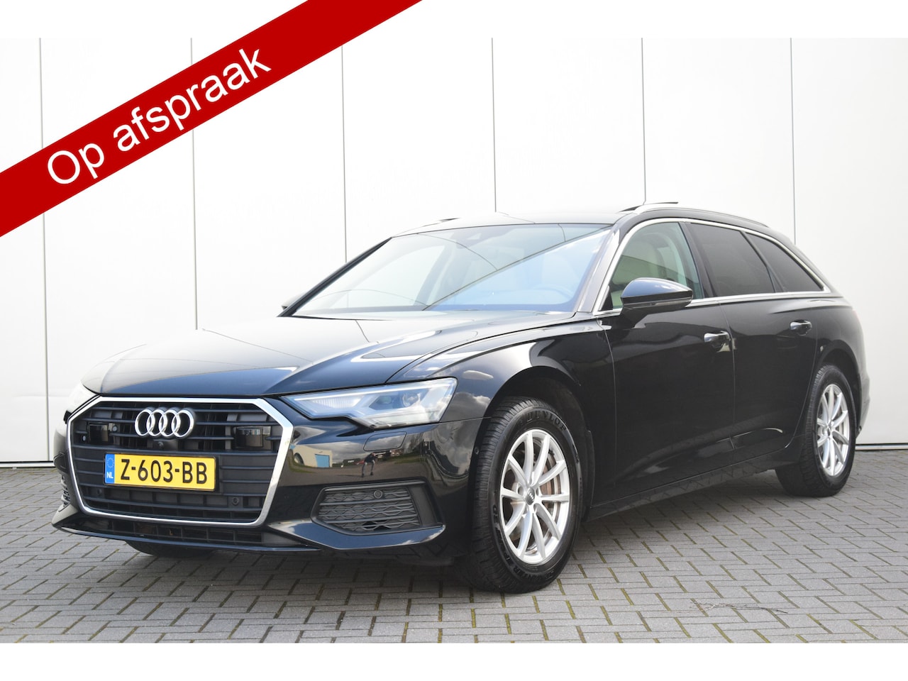 Audi A6 Avant - 40 TDI Automaat Pano Led Navi/Dab Leer/Verwarmd/Voor/Achter - AutoWereld.nl