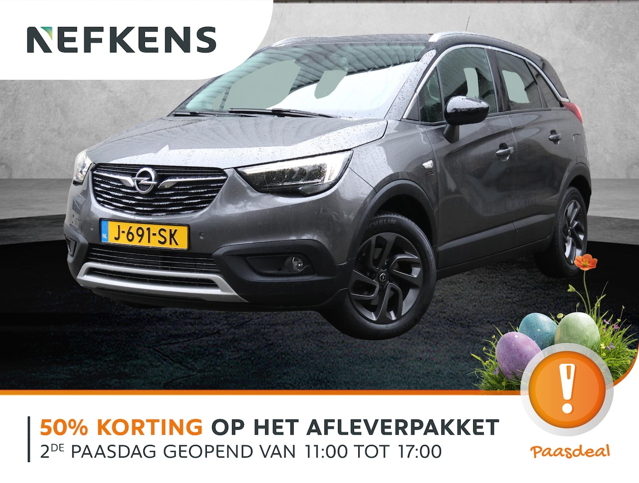 Opel Crossland X - 130pk Edition 2020 | 1ste eigenaar | Camera | Climate | Navigatie | AUTOMAAT | LED lampen - AutoWereld.nl