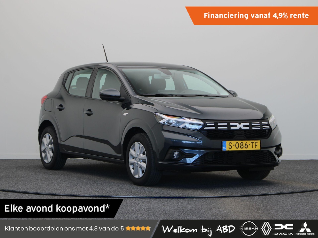 Dacia Sandero - TCe 100pk ECO-G Expression |  Airco | Cruise control | Bluetooth | LED dagrijverlichting | - AutoWereld.nl