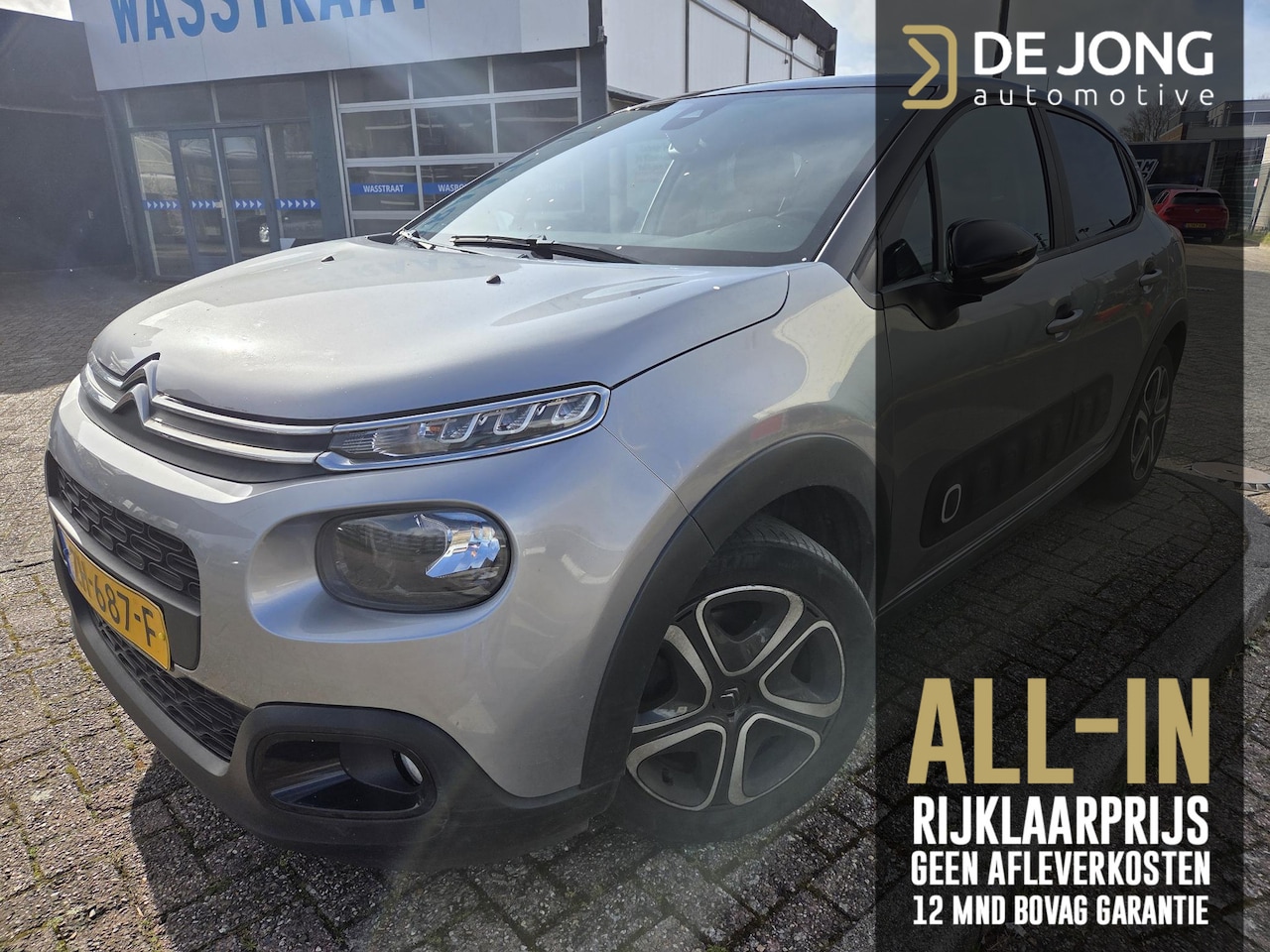 Citroën C3 - 1.2 PureTech S&S Feel Edition | ALL-IN RIJKLAAR | Lage km-stand | Airco | Duo-Tone | Priva - AutoWereld.nl