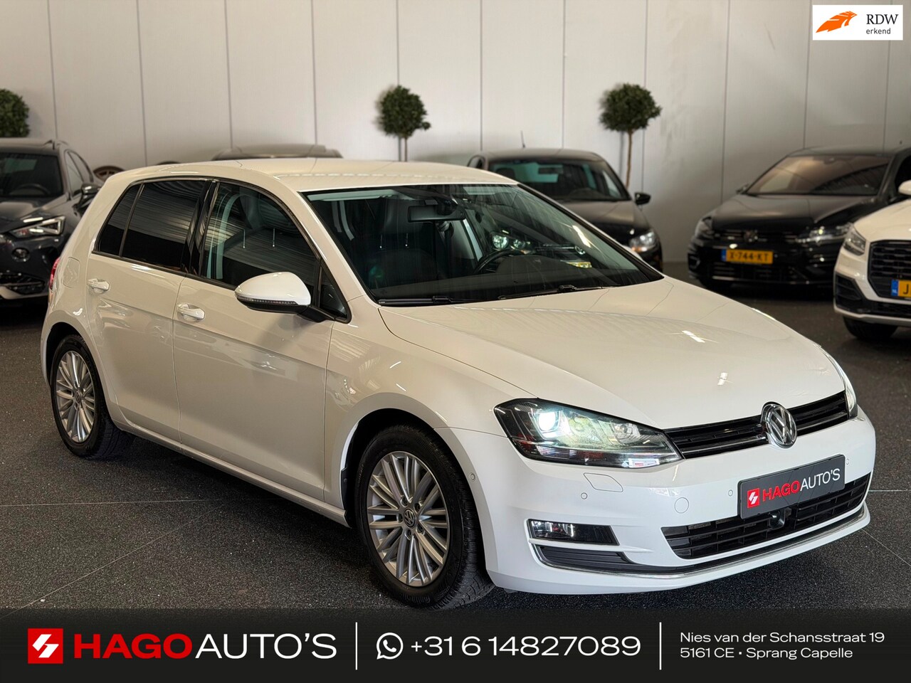 Volkswagen Golf - 1.4 TSI Highline XENON/AIRCO/CRUISE/ACC/PDC/FRONT-ASSIST/HALF-LEDER/STANDKACHEL/TREKHAAK - AutoWereld.nl
