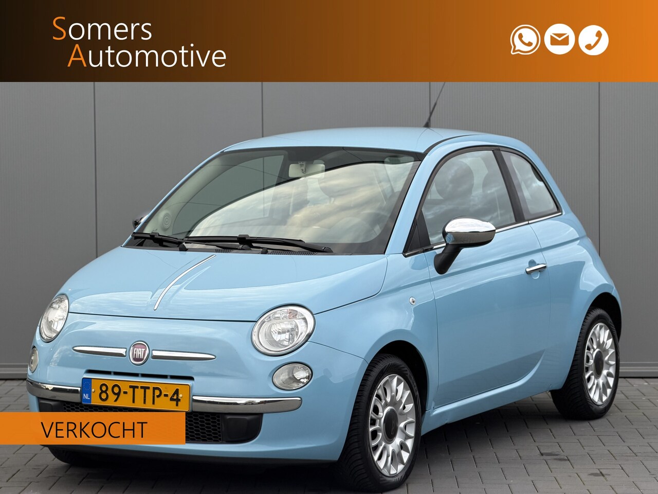 Fiat 500 - 1.2 Pop | Automaat | Airco | Lichtmetalen velgen - AutoWereld.nl