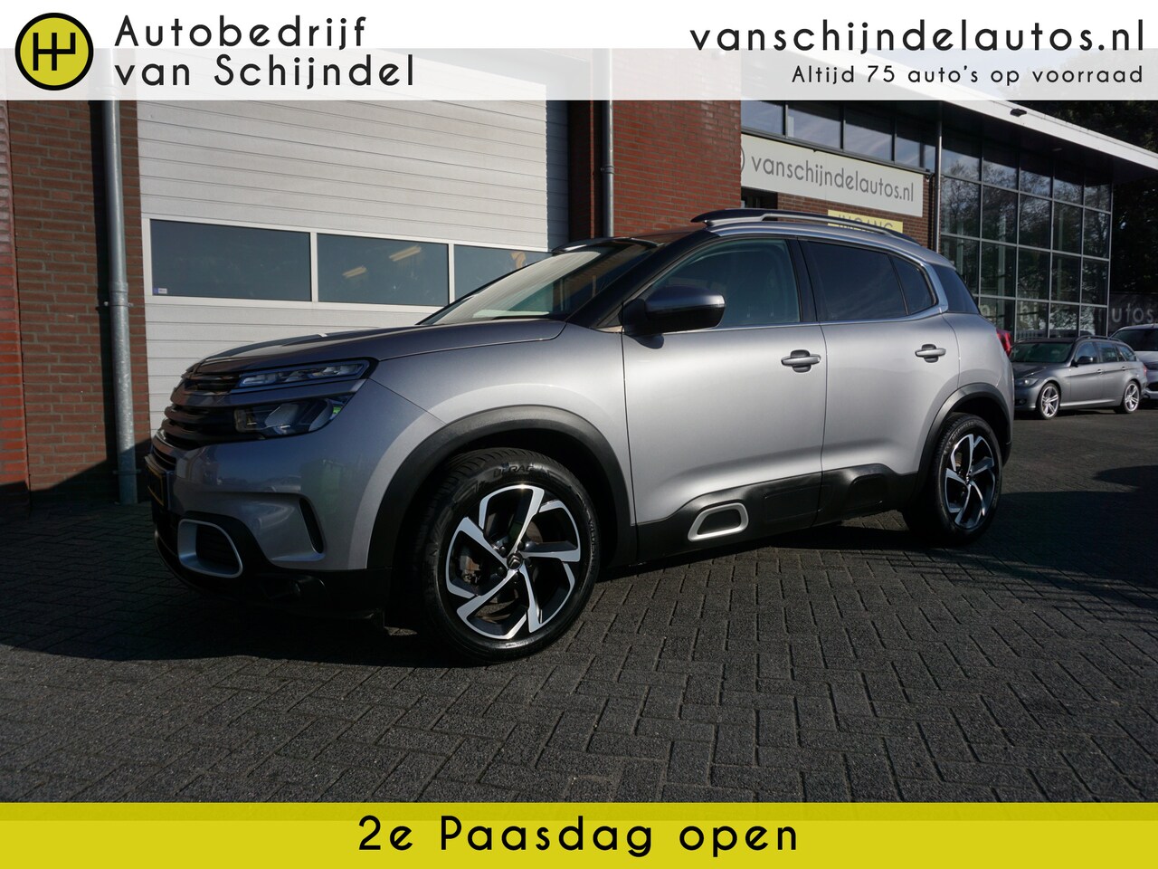 Citroën C5 Aircross - 1.2 PURETECH 131PK AUTOMAAT SHINE 5P 5STOELEN CAMERA 18INCH 1/2LEDER ANDROID/APPLECARPLAY - AutoWereld.nl