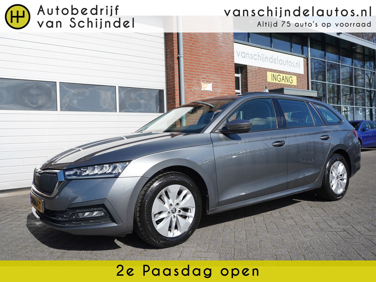 Skoda Octavia Combi - 1.5 E-TSI 150PK MHEV BUSINESS EDITION ORIGINEEL NEDERLANDS VIRTUEEL COCKPIT STOELVERWARMIN - AutoWereld.nl