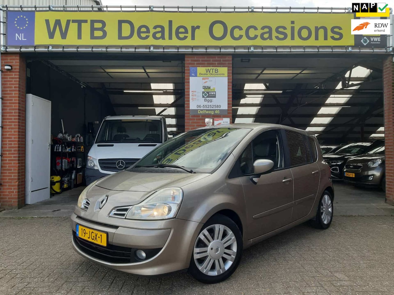 Renault Grand Modus - 1.2 TCE Exception 1.2 TCE Exception, airco, cruise control, afneembare trekhaak, 2e eig, dealeronderhouden, - AutoWereld.nl