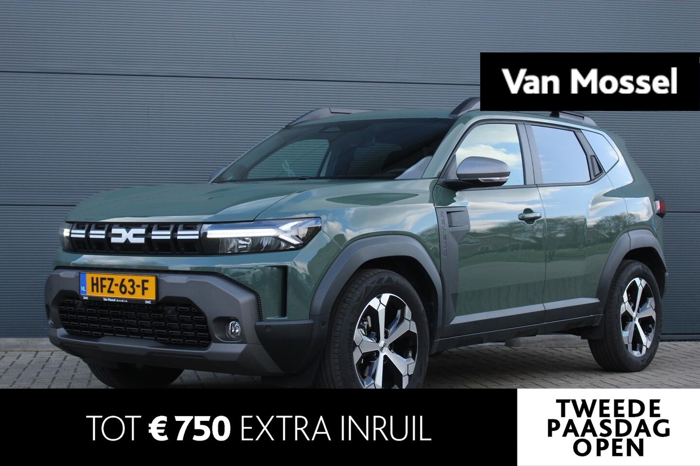 Dacia Duster - 1.6 Hybrid 140Pk Journey | Navigatie | Stoelverwarming | Camera Rondom | Parkeersensoren | - AutoWereld.nl